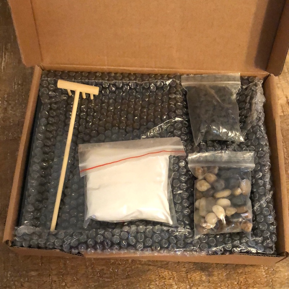 💫❤️HP! New In Box - Mini Boho Zen Sand Garden